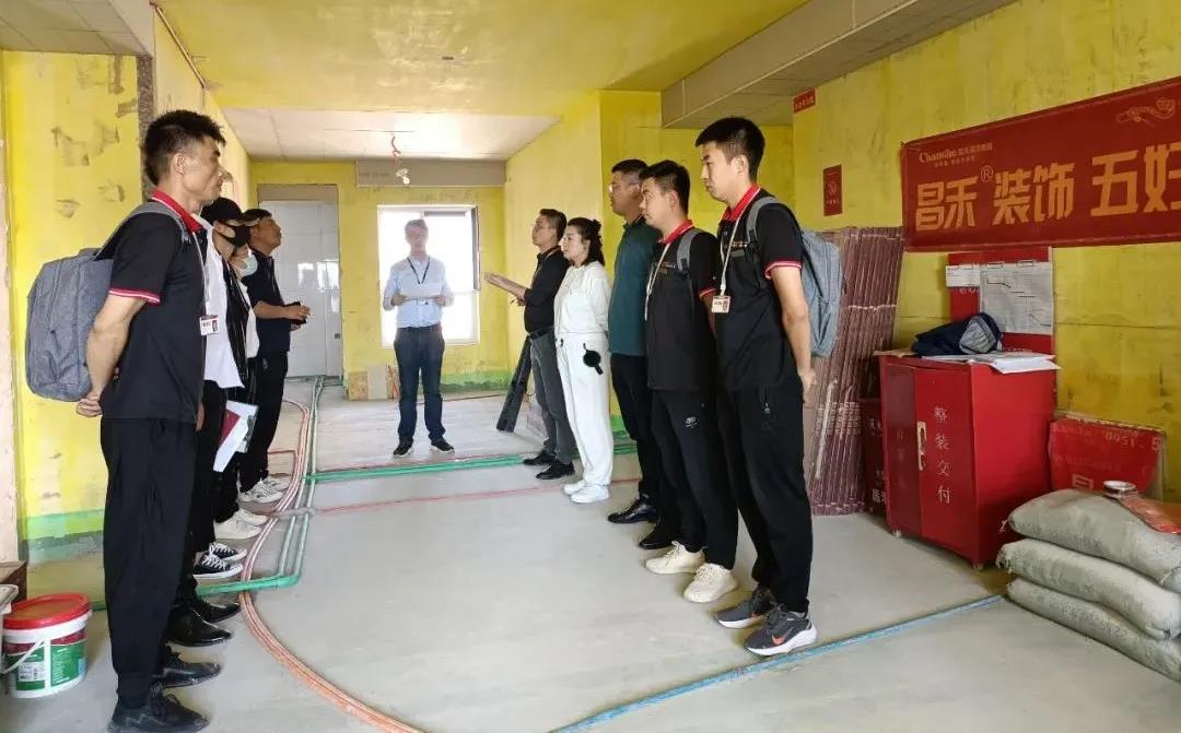 昌禾裝飾【鳳凰華府】工地聯(lián)檢丨鏡頭紀(jì)實(shí)，讓每個(gè)工地都禁得住考驗(yàn)！