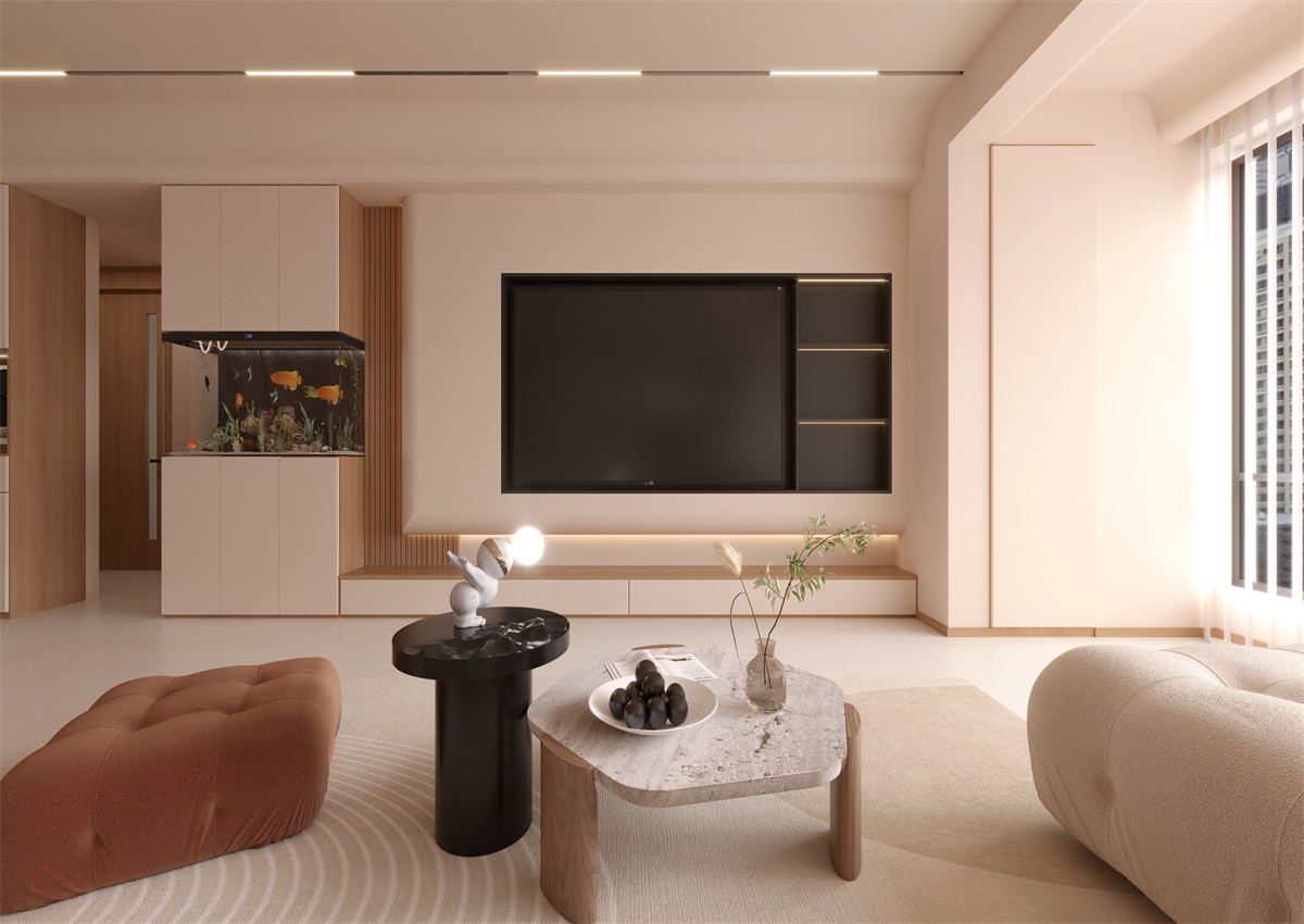 中海九樾143㎡ | 原木奶油風(fēng)的家，越看越愛！