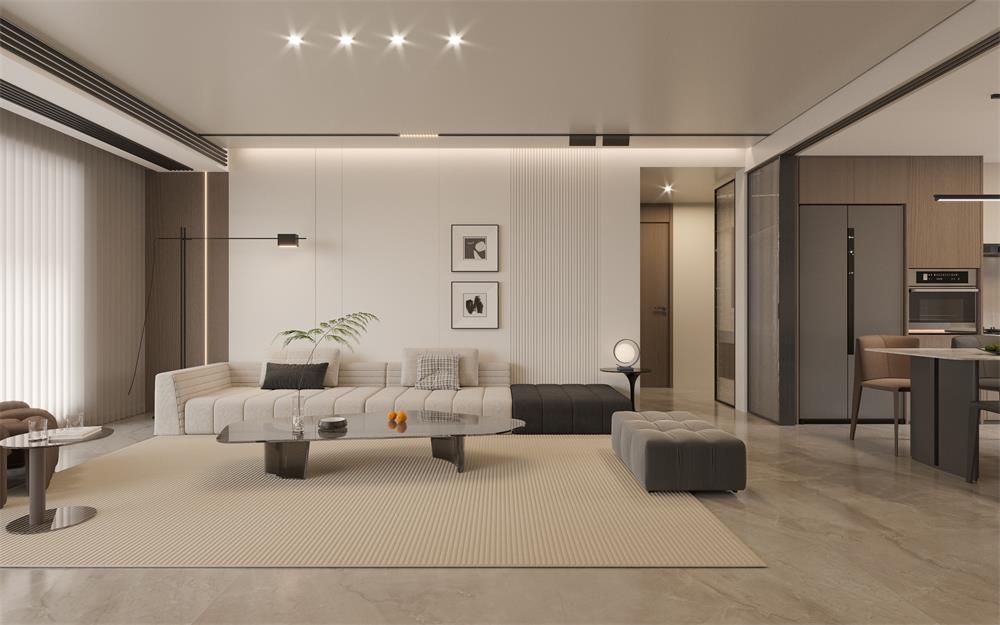 星耀閱海138㎡ | 開放式餐廚新玩法！可開合式LDK一體化，讓家瞬間大兩倍