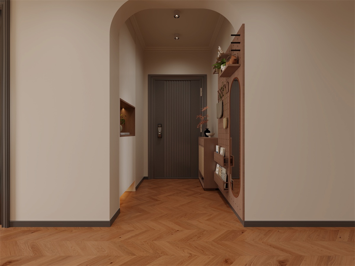 閱海萬家110㎡ | 奇葩戶型爆改中古風(fēng)治愈美家！推門第一眼就驚艷！