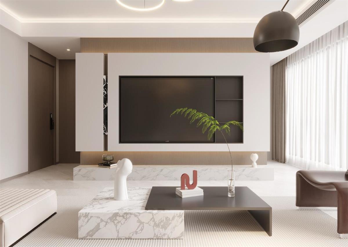 萬科錦曜143㎡ | 中性色調(diào)的自然風(fēng)之家，慢生活的氛圍徹底治愈我了！