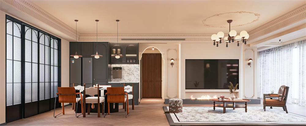 中梁印168㎡ | 絕美法式復(fù)古風(fēng)！二人一貓裝滿日常的松弛與浪漫~